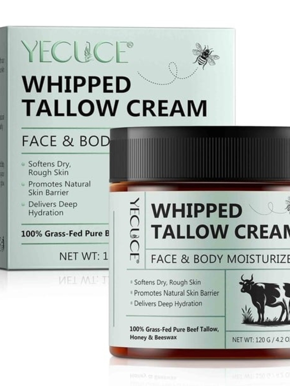 Whipped Tallow Cream Face & Body Moisturizer